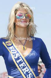 10.07.2005 Silverstone, England, Grid Girls - July, Formula 1 World Championship, Rd 11, British Grand Prix, Silverstone, England