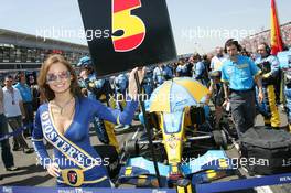 10.07.2005 Silverstone, England, Grid Girls - July, Formula 1 World Championship, Rd 11, British Grand Prix, Silverstone, England