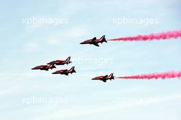 10.07.2005 Silverstone, England, Royal Air Force - Red Arrows Show - July, Formula 1 World Championship, Rd 11, British Grand Prix, Silverstone, England