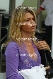 23.07.2005 Hockenheim, Germany, Corina Schumacher, GER, Corinna, wife of Michael Schumacher - July, Formula 1 World Championship, Rd 12, German Grand Prix, Hockenheim, Germany, Grosser Mobil 1 Preis von Deutschland, GER, Hockenheimring Baden-Württemberg