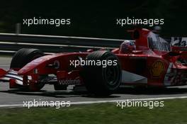 29.07.2005 Hungaroring, Hungary, Rubens Barrichello, BRA, Scuderia Ferrari Marlboro, F2005, Action, Track - July, Formula 1 World Championship, Rd 13, Hungarian Grand Prix, Budapest, Hungary, HUN, Practice