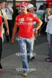 29.07.2005 Hungaroring, Hungary, Michael Schumacher, GER, Ferrari - July, Formula 1 World Championship, Rd 13, Hungarian Grand Prix, Budapest, Hungary, HUN