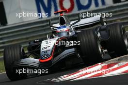 29.07.2005 Hungaroring, Hungary, Kimi Raikkonen (FIN), West McLaren Mercedes MP4-20 - July, Formula 1 World Championship, Rd 13, Hungarian Grand Prix, Budapest, Hungary, HUN, Practice