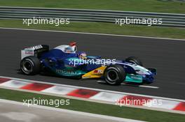 29.07.2005 Hungaroring, Hungary, Jacques Villeneuve, CDN, Sauber Petronas, C24, Action, Track - July, Formula 1 World Championship, Rd 13, Hungarian Grand Prix, Budapest, Hungary, HUN, Practice