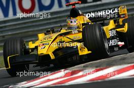 29.07.2005 Hungaroring, Hungary, Tiago Monteiro (POR), Jordan Toyota EJ15 - July, Formula 1 World Championship, Rd 13, Hungarian Grand Prix, Budapest, Hungary, HUN, Practice