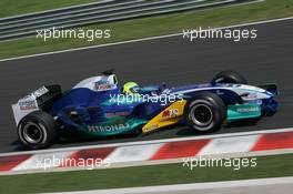 29.07.2005 Hungaroring, Hungary, Felipe Massa, BRA, Sauber Petronas C24, Track, Action - July, Formula 1 World Championship, Rd 13, Hungarian Grand Prix, Budapest, Hungary, HUN, Practice