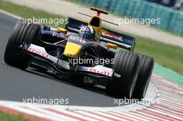 29.07.2005 Hungaroring, Hungary, David Coulthard (GBR), Red Bull Racing RB1 - July, Formula 1 World Championship, Rd 13, Hungarian Grand Prix, Budapest, Hungary, HUN, Practice