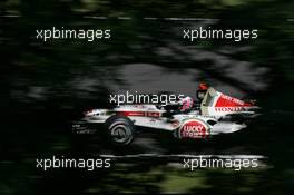 29.07.2005 Hungaroring, Hungary, Jenson Button, GBR, Lucky Strike BAR Honda 007, Action, Track - July, Formula 1 World Championship, Rd 13, Hungarian Grand Prix, Budapest, Hungary, HUN, Practice