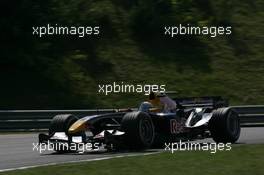 29.07.2005 Hungaroring, Hungary, Christian Klien, AUT, Red Bull Racing, RB1, Action, Track - July, Formula 1 World Championship, Rd 13, Hungarian Grand Prix, Budapest, Hungary, HUN, Practice