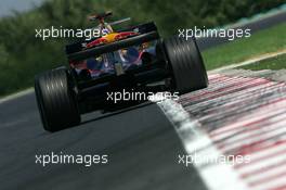29.07.2005 Hungaroring, Hungary, David Coulthard (GBR), Red Bull Racing RB1 - July, Formula 1 World Championship, Rd 13, Hungarian Grand Prix, Budapest, Hungary, HUN, Practice