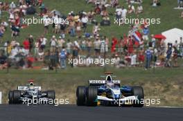 31.07.2005 Hungaroring, Hungary, Jacques Villeneuve, CDN, Sauber Petronas, C24, Action, Track - July, Formula 1 World Championship, Rd 13, Hungarian Grand Prix, Budapest, Hungary, HUN, Race