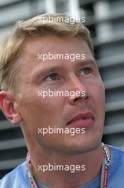 31.07.2005 Hungaroring, Hungary, Mika Hakkinen (FIN) - July, Formula 1 World Championship, Rd 13, Hungarian Grand Prix, Budapest, Hungary, HUN, Race