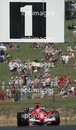 31.07.2005 Hungaroring, Hungary, Michael Schumacher, GER, Scuderia Ferrari Marlboro, F2005, Action, Track - July, Formula 1 World Championship, Rd 13, Hungarian Grand Prix, Budapest, Hungary, HUN, Race