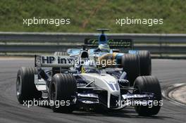 31.07.2005 Hungaroring, Hungary, Nick Heidfeld, GER, BMW WilliamsF1 Team, FW27, Action, Track - July, Formula 1 World Championship, Rd 13, Hungarian Grand Prix, Budapest, Hungary, HUN, Race