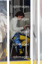 30.07.2005 Hungaroring, Hungary, Fernando Alonso, ESP, Renault F1 Team - July, Formula 1 World Championship, Rd 13, Hungarian Grand Prix, Budapest, Hungary, HUN