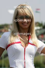 30.07.2005 Hungaroring, Hungary, Grid Girls - July, Formula 1 World Championship, Rd 13, Hungarian Grand Prix, Budapest, Hungary, HUN