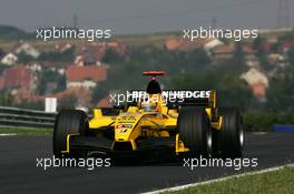 30.07.2005 Hungaroring, Hungary, Tiago Monteiro (POR), Jordan Toyota EJ15 - July, Formula 1 World Championship, Rd 13, Hungarian Grand Prix, Budapest, Hungary, HUN, Practice