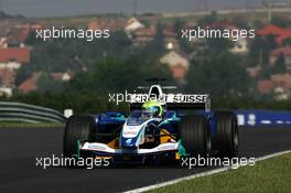 30.07.2005 Hungaroring, Hungary, Felipe Massa (BRA), Sauber Petronas C24 - July, Formula 1 World Championship, Rd 13, Hungarian Grand Prix, Budapest, Hungary, HUN, Practice