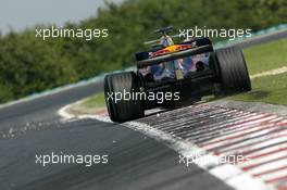 30.07.2005 Hungaroring, Hungary, David Coulthard (GBR), Red Bull Racing RB1 - July, Formula 1 World Championship, Rd 13, Hungarian Grand Prix, Budapest, Hungary, HUN, Practice