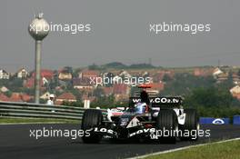 30.07.2005 Hungaroring, Hungary, Robert Doornbos (NED), Minardi Cosworth PS05 - July, Formula 1 World Championship, Rd 13, Hungarian Grand Prix, Budapest, Hungary, HUN, Practice