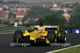 30.07.2005 Hungaroring, Hungary, Narain Karthikeyan (IND), Jordan Toyota EJ15 - July, Formula 1 World Championship, Rd 13, Hungarian Grand Prix, Budapest, Hungary, HUN, Practice