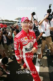 30.07.2005 Hungaroring, Hungary, Michael Schumacher, GER, Ferrari - July, Formula 1 World Championship, Rd 13, Hungarian Grand Prix, Budapest, Hungary, HUN, Qualifying