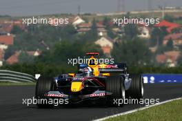 30.07.2005 Hungaroring, Hungary, David Coulthard (GBR), Red Bull Racing RB1 - July, Formula 1 World Championship, Rd 13, Hungarian Grand Prix, Budapest, Hungary, HUN, Practice
