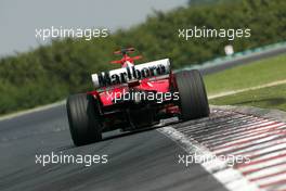 30.07.2005 Hungaroring, Hungary, Michael Schumacher (GER), Scuderia Ferrari Marlboro F2005 - July, Formula 1 World Championship, Rd 13, Hungarian Grand Prix, Budapest, Hungary, HUN, Practice