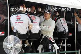 30.07.2005 Hungaroring, Hungary, Takuma Sato, JPN,  BAR Honda - July, Formula 1 World Championship, Rd 13, Hungarian Grand Prix, Budapest, Hungary, HUN, Qualifying