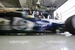 30.07.2005 Hungaroring, Hungary, Nick Heidfeld, GER, BMW WilliamsF1 Team - July, Formula 1 World Championship, Rd 13, Hungarian Grand Prix, Budapest, Hungary, HUN, Practice