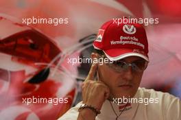 30.07.2005 Hungaroring, Hungary, Michael Schumacher, GER, Ferrari - July, Formula 1 World Championship, Rd 13, Hungarian Grand Prix, Budapest, Hungary, HUN, Practice