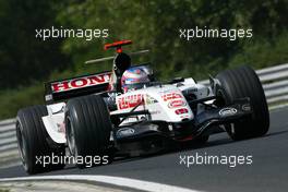 30.07.2005 Hungaroring, Hungary, Jenson Button (GBR), Lucky Strike BAR Honda 007 - July, Formula 1 World Championship, Rd 13, Hungarian Grand Prix, Budapest, Hungary, HUN, Practice