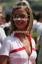 31.07.2005 Hungaroring, Hungary, Grid Girl - July, Formula 1 World Championship, Rd 13, Hungarian Grand Prix, Budapest, Hungary, HUN