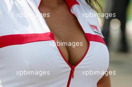 31.07.2005 Hungaroring, Hungary, Grid girl - July, Formula 1 World Championship, Rd 13, Hungarian Grand Prix, Budapest, Hungary, HUN