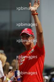 31.07.2005 Hungaroring, Hungary, Michael Schumacher, GER, Ferrari - July, Formula 1 World Championship, Rd 13, Hungarian Grand Prix, Budapest, Hungary, HUN