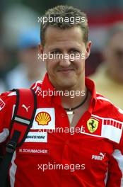 01.09.2005 Monza, Italy, Michael Schumacher, GER, Ferrari - September, Formula 1 World Championship, Rd 15, Italian Grand Prix