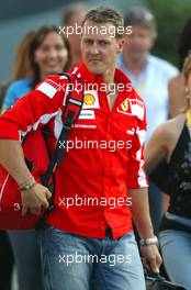 01.09.2005 Monza, Italy, Michael Schumacher, GER, Ferrari - September, Formula 1 World Championship, Rd 15, Italian Grand Prix