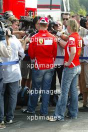 01.09.2005 Monza, Italy, Michael Schumacher, GER, Ferrari - September, Formula 1 World Championship, Rd 15, Italian Grand Prix