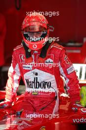 11.02.2005 Jerez, Spain, Michael Schumacher, GER, Ferrari - Formula 1 Testing, Friday, Febuary, Formula 1, Jerez, Spain