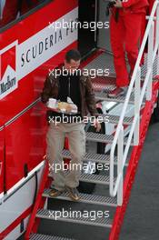 10.02.2005 Jerez, Spain, Michael Schumacher, GER, Ferrari - Formula 1 Testing, Thursday, Febuary, Formula 1, Jerez, Spain