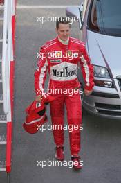 11.02.2005 Jerez, Spain, Michael Schumacher, GER, Ferrari - Formula 1 Testing, Friday, Febuary, Formula 1, Jerez, Spain