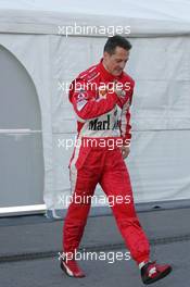 11.02.2005 Jerez, Spain, Michael Schumacher, GER, Ferrari - Formula 1 Testing, Friday, Febuary, Formula 1, Jerez, Spain