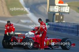 16.12.2005 Jerez, Spain,  Michael Schumacher (GER), Scuderia Ferrari - Formula One Testing, Jerez de la Frontera