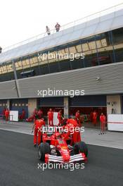 15.12.2005 Jerez, Spain,  Michael Schumacher (GER), Scuderia Ferrari - Formula One Testing, Jerez de la Frontera