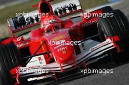 15.12.2005 Jerez, Spain,  Michael Schumacher (GER), Scuderia Ferrari - Formula One Testing, Jerez de la Frontera
