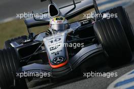 15.12.2005 Jerez, Spain,  Juan-Pablo Montoya (COL), Juan Pablo, McLaren Mercedes - Formula One Testing, Jerez de la Frontera