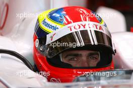 13.12.2005 Jerez, Spain,  Ricardo Zonta (BRA), Test Driver, Toyota Racing - Formula One Testing, Jerez de la Frontera