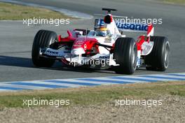 13.12.2005 Jerez, Spain,  Franck Perera (FRA), Toyota Racing - Formula One Testing, Jerez de la Frontera