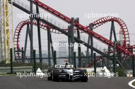 07.10.2005 Suzuka, Japan,  Mark Webber, AUS, BMW WilliamsF1 Team, FW27, Action, Track - October, Formula 1 World Championship, Rd 18, Japanese Grand Prix, Friday Practice