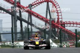 07.10.2005 Suzuka, Japan,  Vitantonio Liuzzi, ITA, Red Bull Racing, RB1, Action, Track - October, Formula 1 World Championship, Rd 18, Japanese Grand Prix, Friday Practice